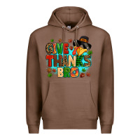 Chestnut give thanks bro Premium Hoodie - MaliasSmallBusiness
