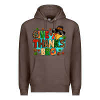 Coffee give thanks bro Premium Hoodie - MaliasSmallBusiness