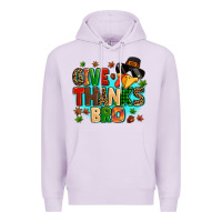 Lilac give thanks bro Premium Hoodie - MaliasSmallBusiness