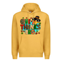 Mustard give thanks bro Premium Hoodie - MaliasSmallBusiness
