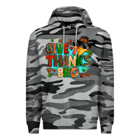 Slate Camo give thanks bro Premium Hoodie - MaliasSmallBusiness