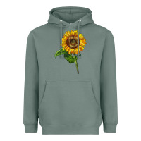 Sage mammoth sunflower Heavyweight Hoodie - LillyAllenDesigns