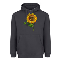 Smoke mammoth sunflower Heavyweight Hoodie - LillyAllenDesigns