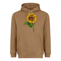 Toasted Coconut mammoth sunflower Heavyweight Hoodie - LillyAllenDesigns
