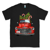 Black christmas trees truck Classic Tee - FaDigitalArtStudio