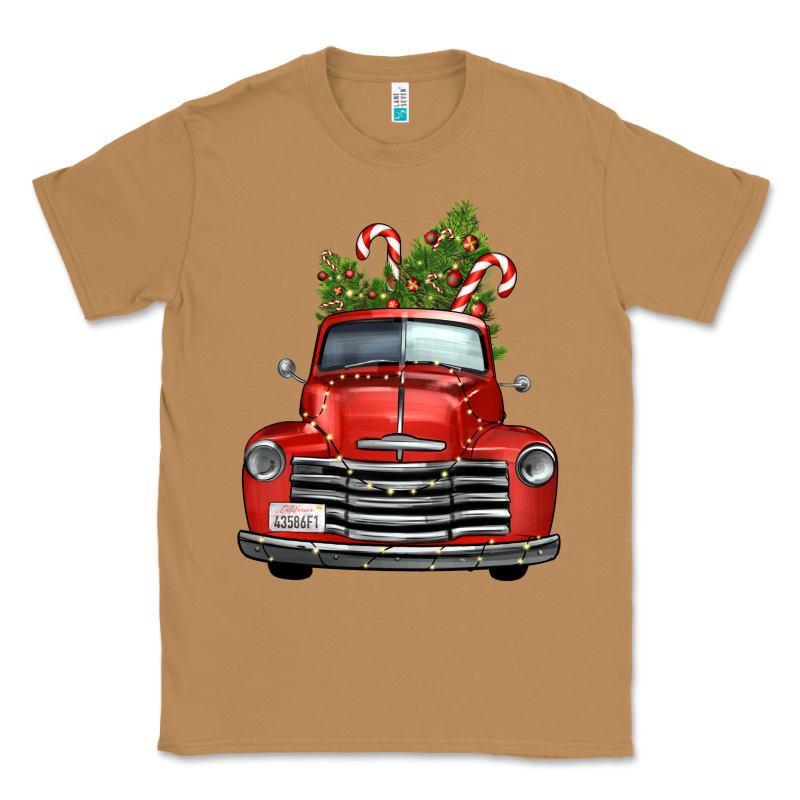 Christmas Trees Truck Classic Tee by FaDigitalArtStudio | Teevron