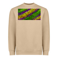 Mardi Gras Leopard Heavyweight Sweatshirt | Teevron