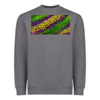 Storm Mardi Gras Leopard Heavyweight Sweatshirt - RanaPortraitStore