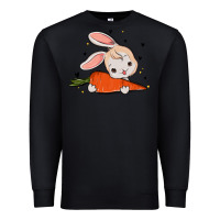 Black so hoppin boujee easter bunny stanley Premium Sweatshirt - MaliasSmallBusiness