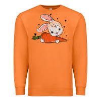 Carrot so hoppin boujee easter bunny stanley Premium Sweatshirt - MaliasSmallBusiness