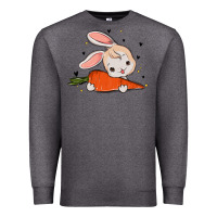Charcoal Heather so hoppin boujee easter bunny stanley Premium Sweatshirt - MaliasSmallBusiness