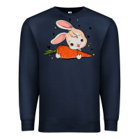 Navy so hoppin boujee easter bunny stanley Premium Sweatshirt - MaliasSmallBusiness