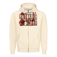 Sandshell it's a baseball kinda day Zipper Hoodie - Jasminsmagicworld