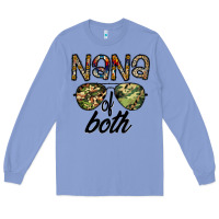 Colony Blue nana of both Long Sleeve Tee - CowhideDigitalArt
