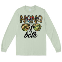 Matcha nana of both Long Sleeve Tee - CowhideDigitalArt