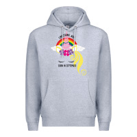 Heather Grey Unicorns Are Born in September Premium Hoodie - Bettercallsaul