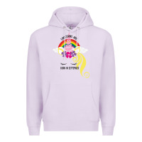 Lilac Unicorns Are Born in September Premium Hoodie - Bettercallsaul