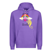 Purple Unicorns Are Born in September Premium Hoodie - Bettercallsaul
