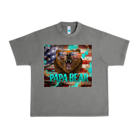 Tornado papa bear american flag  tumbler Urban Heavy Tee - BarkalooDesign