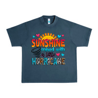 Midnight Navy sunshine mixed with a little hurricane Urban Heavy Tee - Zillion Design Studio