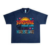 Navy sunshine mixed with a little hurricane Urban Heavy Tee - Zillion Design Studio