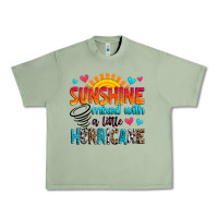 Oil Green sunshine mixed with a little hurricane Urban Heavy Tee - Zillion Design Studio