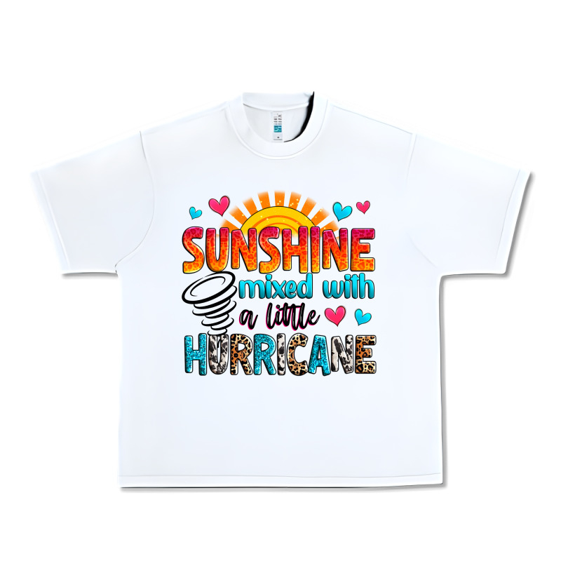 Sunshine Mixed With A Little Hurricane Urban Heavy Tee by Zillion Design Studio | Teevron