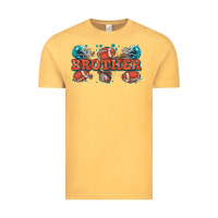 Vintage Mustard brother American football Vintage Tee - Zillion Design Studio