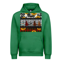 Emerald christmas trees and sunflowers Urban Hoodie - Jasminsmagicworld