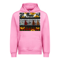 Fuchsia Pink christmas trees and sunflowers Urban Hoodie - Jasminsmagicworld