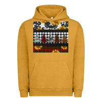 Pigment Peanut Butter christmas trees and sunflowers Urban Hoodie - Jasminsmagicworld