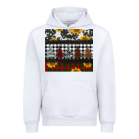 White christmas trees and sunflowers Urban Hoodie - Jasminsmagicworld