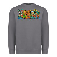 Storm peace love free bird Heavyweight Sweatshirt - Zillion Design Studio