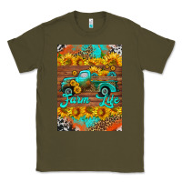 Army Green farm life and truck air freshener Classic Tee - HRA Design Shop
