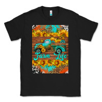 Black farm life and truck air freshener Classic Tee - HRA Design Shop