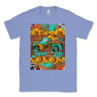 Colony Blue farm life and truck air freshener Classic Tee - HRA Design Shop