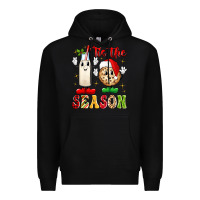 Black tis the season Premium Hoodie - MaliasSmallBusiness