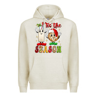 Oatmeal Heather tis the season Premium Hoodie - MaliasSmallBusiness