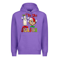 Purple tis the season Premium Hoodie - MaliasSmallBusiness