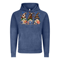 Vintage Denim football gnomes Vintage Hoodie - Zillion Design Studio