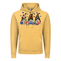 Vintage Mustard football gnomes Vintage Hoodie - Zillion Design Studio