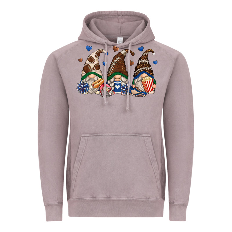 Football Gnomes Vintage Hoodie by Zillion Design Studio | Teevron