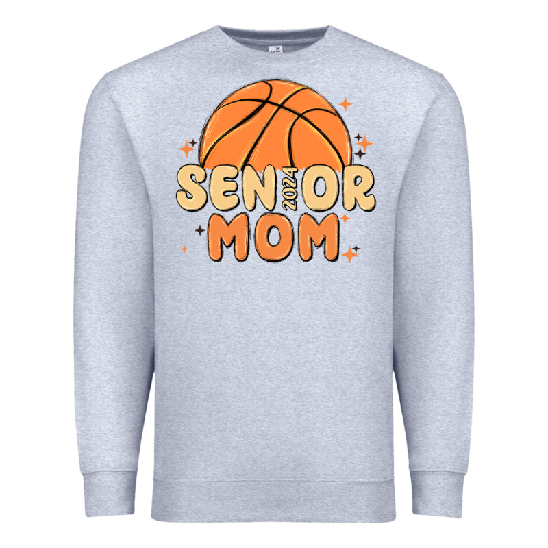 Senior Mom 2024 Premium Sweatshirt by MaliasSmallBusiness | Teevron