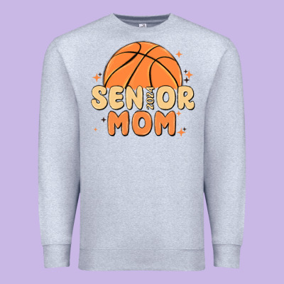 Senior Mom 2024 Premium Sweatshirt Designed By Maliassmallbusiness