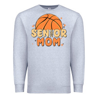 Heather Grey senior mom 2024 Premium Sweatshirt - MaliasSmallBusiness