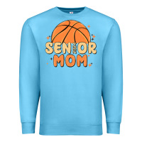 Ocean Blue senior mom 2024 Premium Sweatshirt - MaliasSmallBusiness