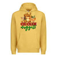 Antique Gold chicken nuggets Premium Hoodie - AdoDesignShop