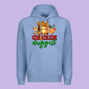 Chicken Nuggets Premium Hoodie Designed By Adodesignshop