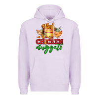 Lilac chicken nuggets Premium Hoodie - AdoDesignShop