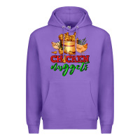 Purple chicken nuggets Premium Hoodie - AdoDesignShop